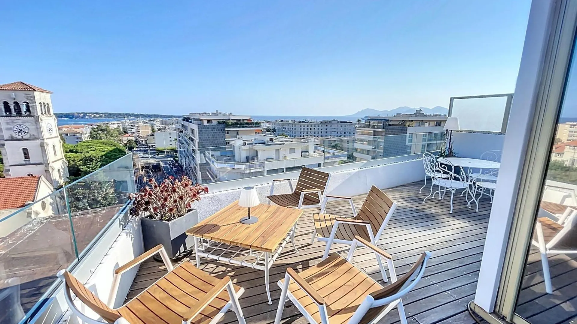 Wow Splendide 3-4 Pcs Duplex Rooftop Vue Mer By Olam Properties Cannes
