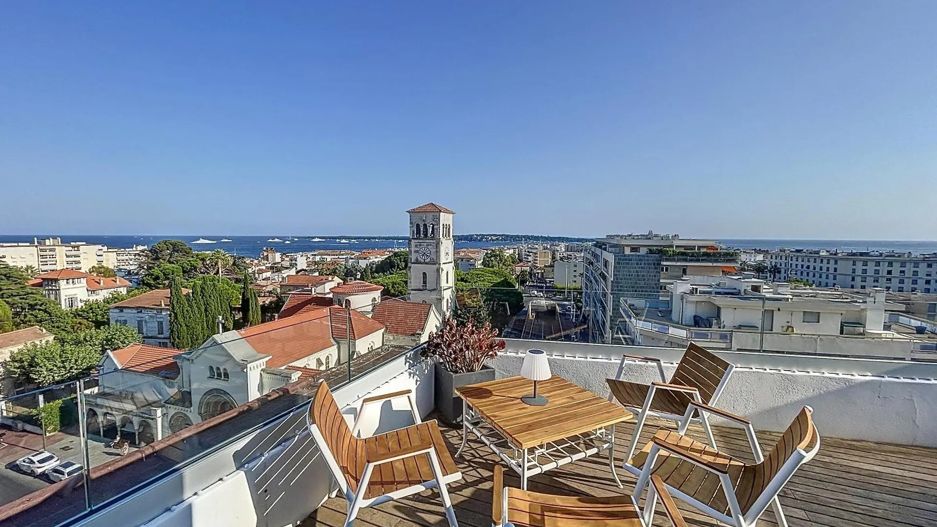 Wow Splendide 3-4 Pcs Duplex Rooftop Vue Mer By Olam Properties Cannes Apartment